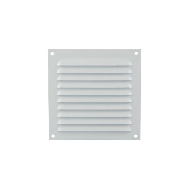 foto del prodotto 436 griglia a lamelle renson 300 x 300 mm bianco 43003006