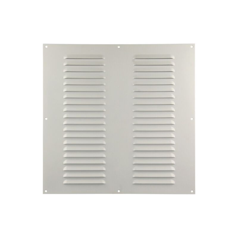 foto del prodotto 436 griglia a lamelle renson 400 x 400 mm bianco 44004006