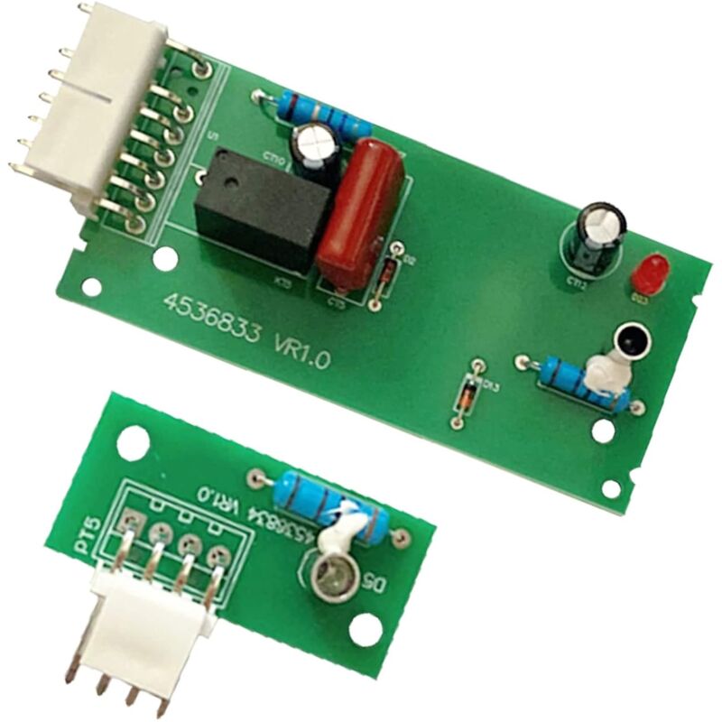 foto del prodotto 4389102 kit scheda di controllo sensore fabbricatore di ghiaccio frigorifero con parti di ricambio whirlpool w10757851 w10290817 ap5956767 w10193666