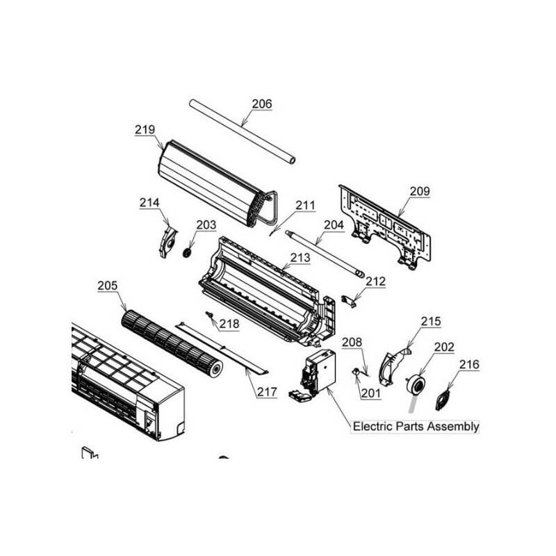 foto del prodotto 43t44507 ciclo di refrigerazione per condizionatore d aria toshiba