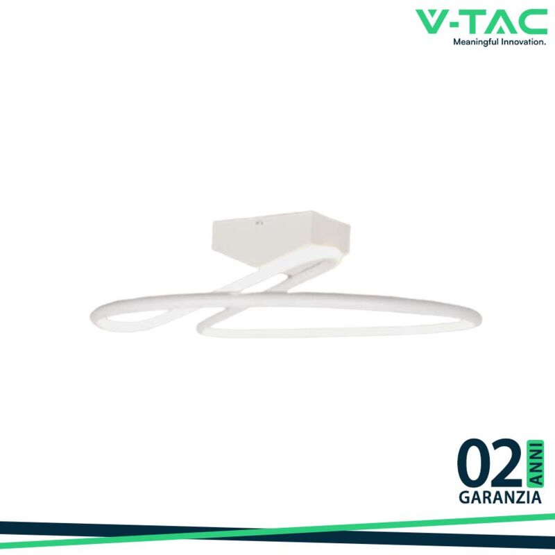 foto del prodotto 43w led luce di design bianca rotonda 4000k luce naturale