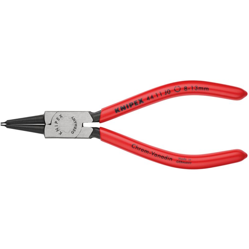 foto del prodotto 44 11 j0 pinza per anelli di sicurezza per anelli di sicurezza interni a fori rivestiti in resina sintetica bonderizzata nera 140 mm