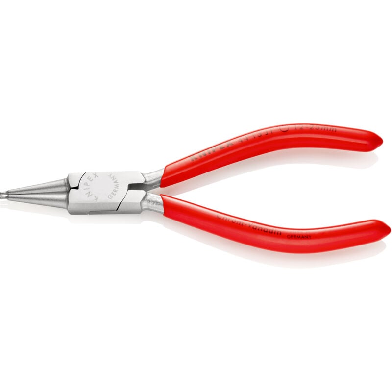 foto del prodotto 44 13 j1 pinza per anelli di sicurezza per anelli di sicurezza interni a fori rivestiti in resina sintetica cromata 140 mm