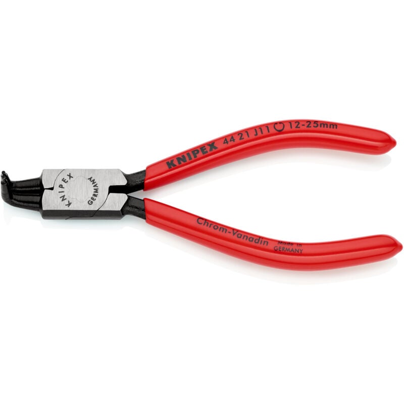 foto del prodotto 44 21 j11 pinza per anelli di sicurezza per anelli di sicurezza interni a fori rivestiti in resina sintetica bonderizzata nera 130 mm