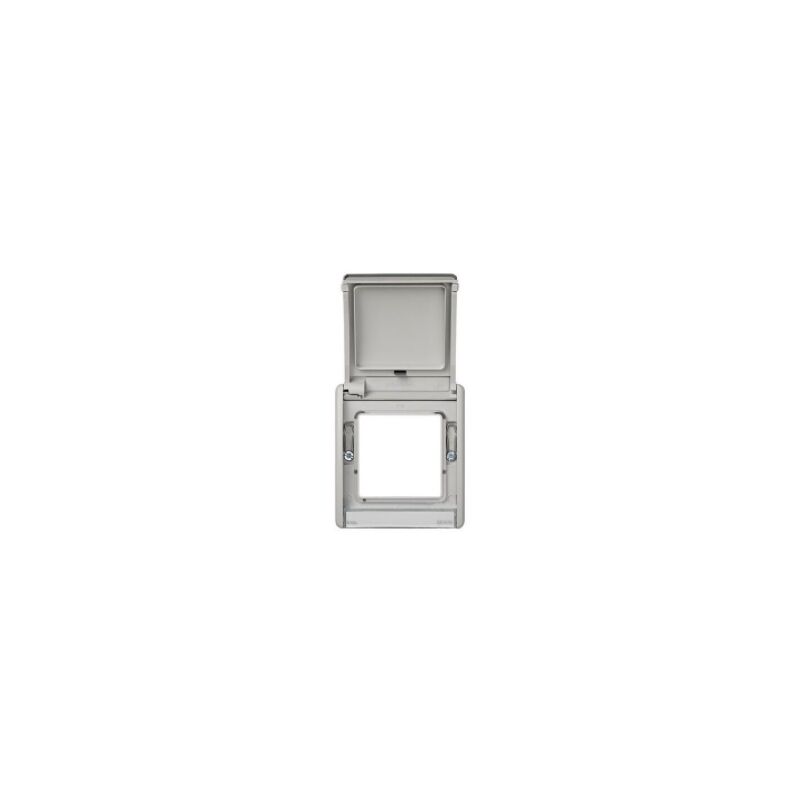 foto del prodotto 4400092 035 telaio con coperchio incernierato serie grigia 44 acqua simon