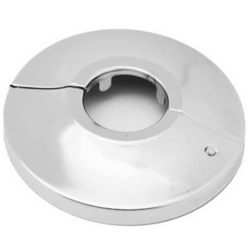 foto del prodotto 440613 rosette copritubo per termosifoni, foro 27mm 3 4 , rosone universale per copertura tubi caldaie, stufe, cappe, impianti civili e