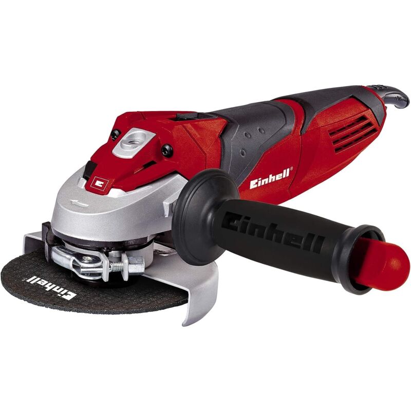 foto del prodotto 4430885 te ag 125 750 kit smerigliatrice angolare, nero rosso argento einhell
