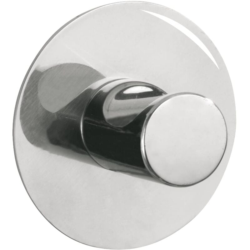 foto del prodotto 4466420100 gancio a parete imperia, autoadesivi, pressogetto di zinco, 5 x 2 x 5 cm, cromo wenko