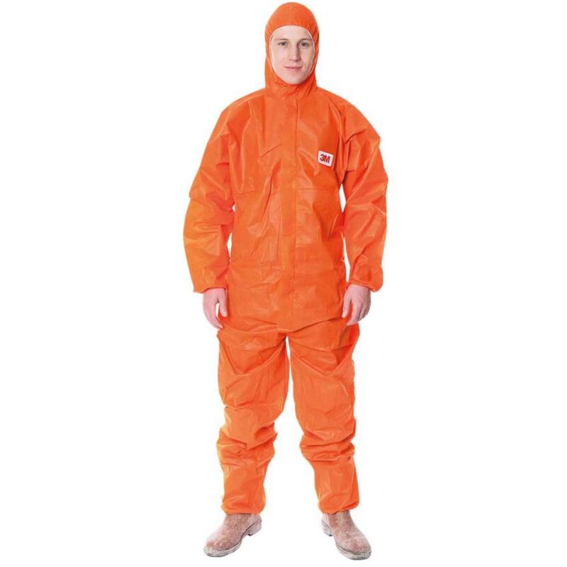 foto del prodotto 4515 indumento di protezione 5 6, sms polipropilene, arancio, taglia l 3m