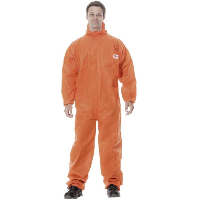 foto del prodotto 4515o2xl tuta protettiva monouso tipo 5 6 4515 taglia xxl arancione 3m