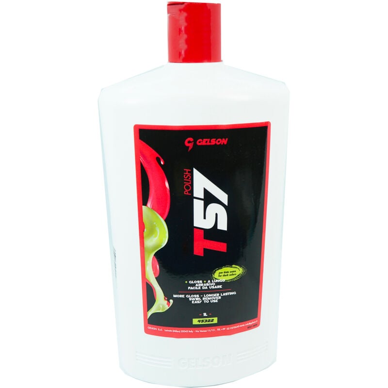 foto del prodotto 45322 polish t57 nero 1 litro gelson