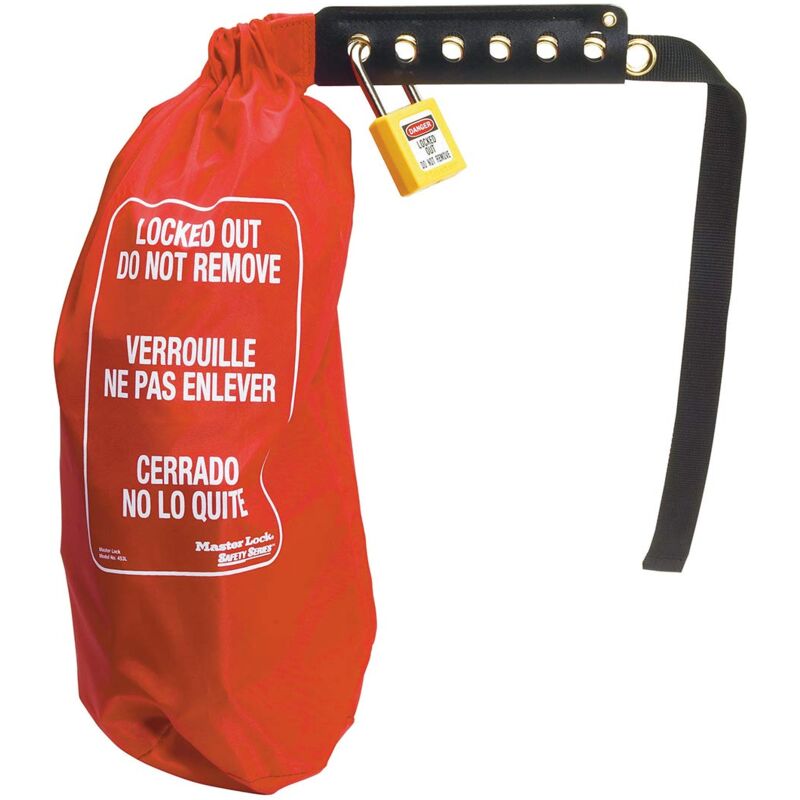 foto del prodotto 453l copertura oversize per presa e controllo montacarichi, 16 x 43 cm master lock