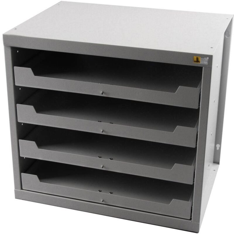 foto del prodotto 455805 alloggiamento per sistema a cassetti europlus depot m l x a x p 380 x 465 x 505 mm grigio 1 pz. allit