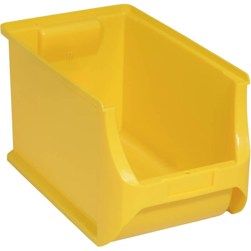 foto del prodotto 456282 cassetta impilabile da magazzino profiplus 4h l x a x p 205 x 200 x 355 mm giallo 1 pz. - allit