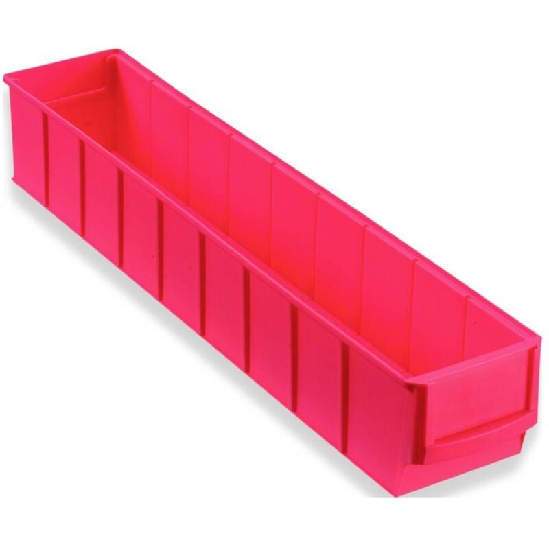 foto del prodotto 456561 cassetta impilabile da magazzino l x l x a 91 x 500 x 81 mm rosso 1 pz. - allit
