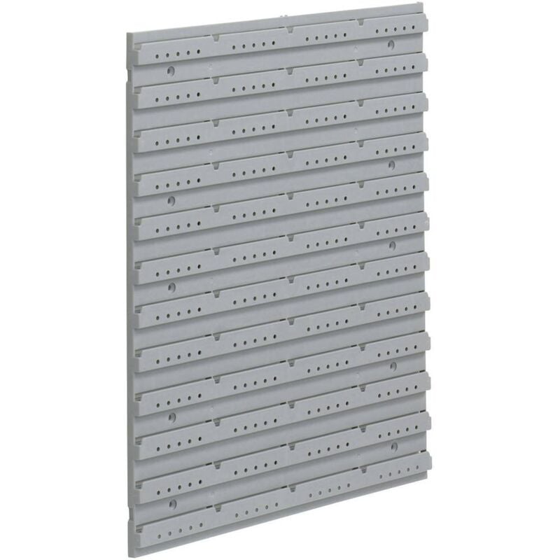 foto del prodotto 457090 parete porta cassette da magazzino nero 1 pz. allit