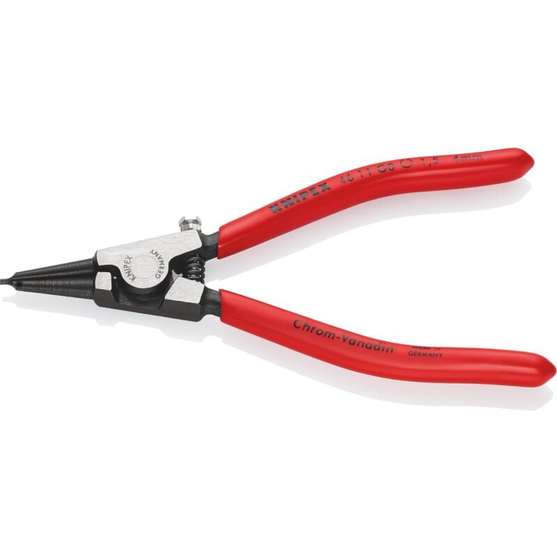 foto del prodotto 46 11 g0 pinza per anelli di sicurezza per anelli di presa su alberi rivestiti in resina sintetica bonderizzata nera 140 mm