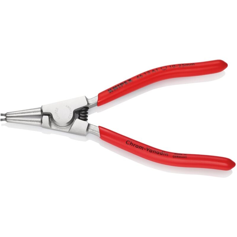 foto del prodotto 46 13 a1 pinza per anelli di sicurezza per anelli di sicurezza esterni su alberi rivestiti in resina sintetica cromata 140 mm
