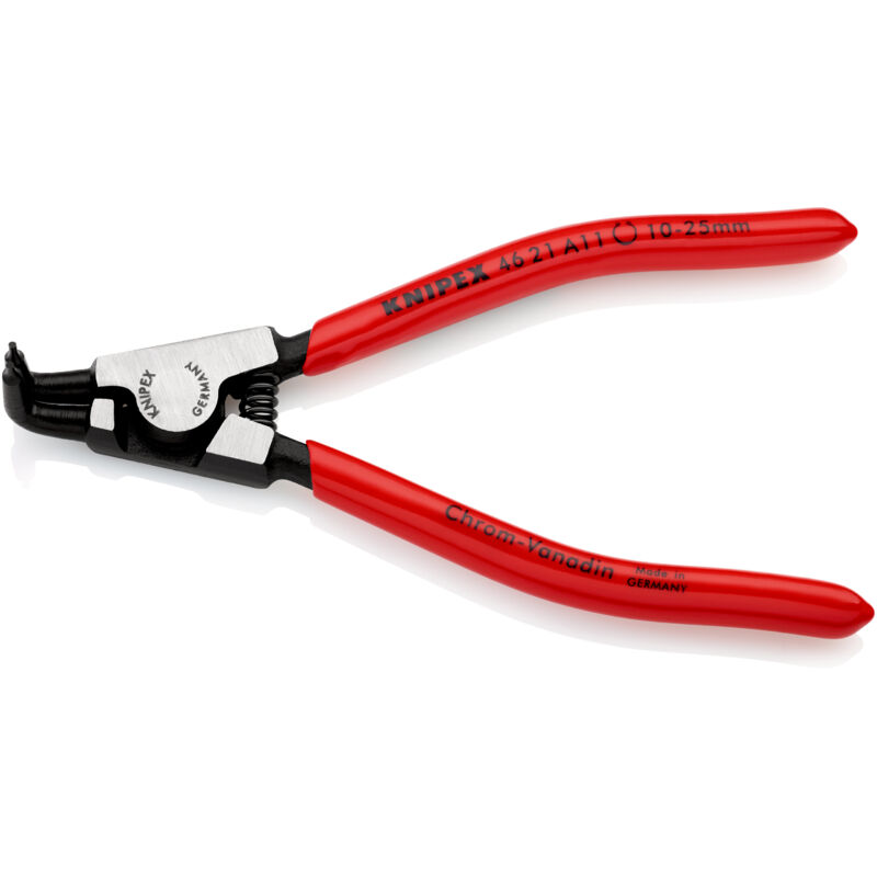 foto del prodotto 46 21 a11 pinza per anelli di sicurezza per anelli di sicurezza esterni su alberi rivestiti in resina sintetica bonderizzata nera 125 mm