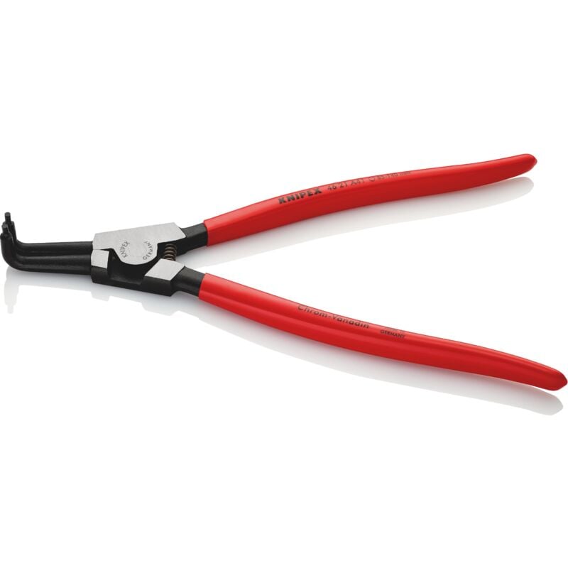 foto del prodotto 46 21 a41 pinza per anelli di sicurezza per anelli di sicurezza esterni su alberi rivestiti in resina sintetica bonderizzata nera 300 mm