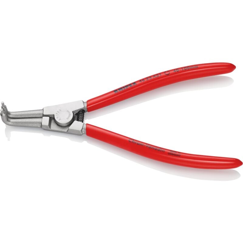 foto del prodotto 46 23 a31 pinza per anelli di sicurezza per anelli di sicurezza esterni su alberi rivestiti in resina sintetica cromata 200 mm