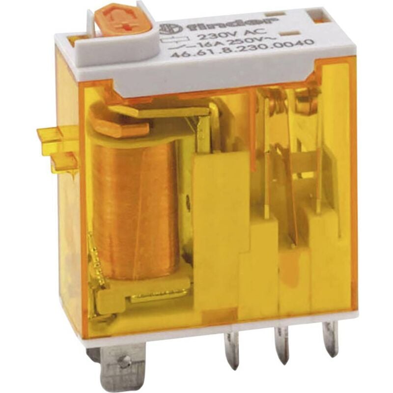 foto del prodotto 46.61.8.230.0040 rel ad innesto 230 v ac 16 a 1 scambio 1 pz. finder