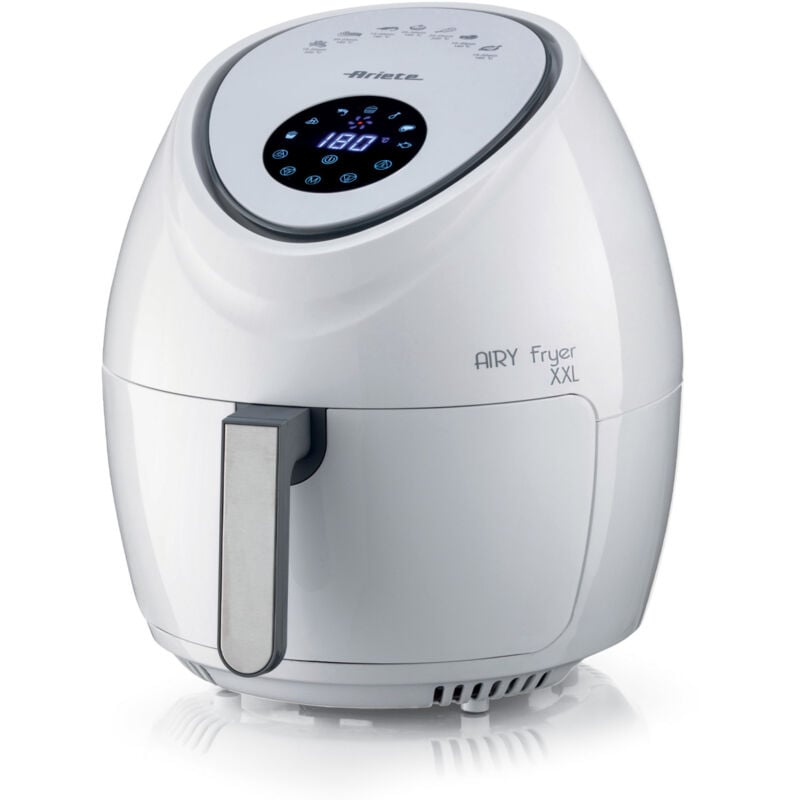 foto del prodotto 4618 03 friggitrice ad aria calda singolo 5,5 l indipendente 1800 w acciaio inossidabile bianco - ariete