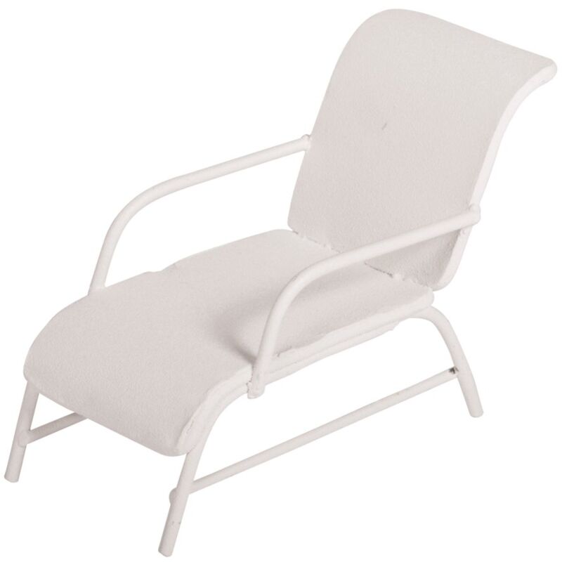 foto del prodotto 46239102 sedia a sdraio, bianco, 14 x 8 x 3.2 cm rayher
