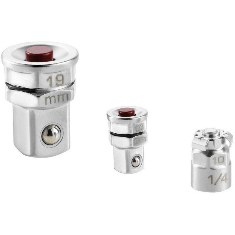 foto del prodotto 467.adapt10 19 gioco 3 adattatori da 10 mm 19 mm facom