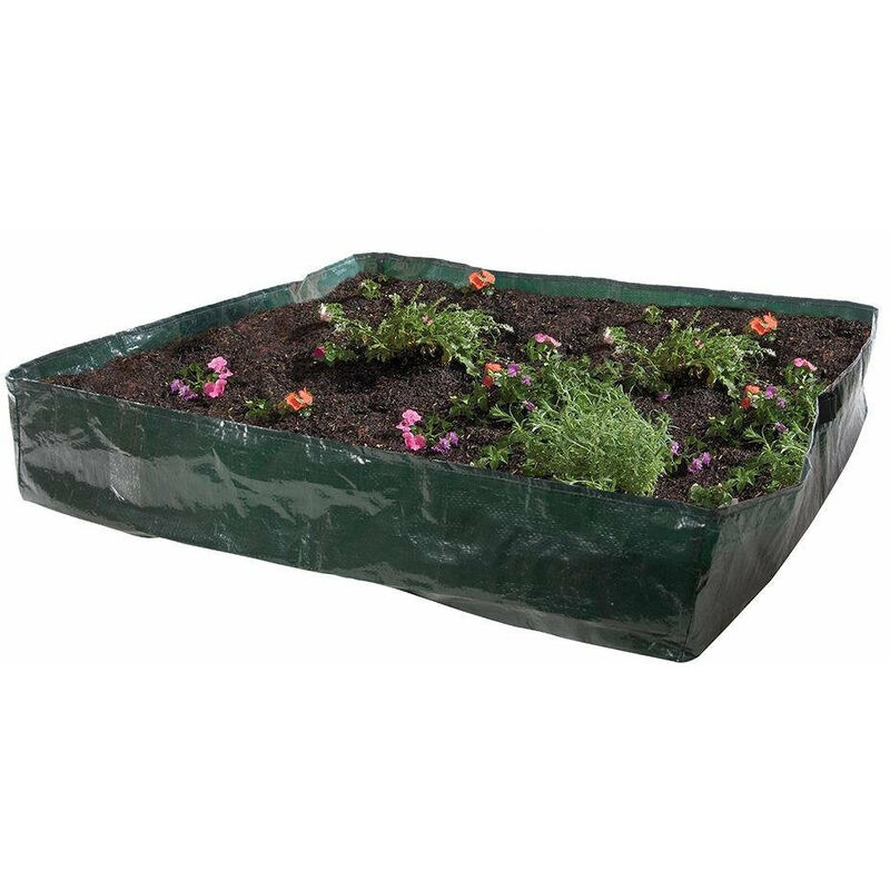 foto del prodotto 467390 sacco durevole per piante 800 x 800 x 150 mm silverline