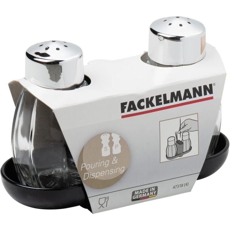 foto del prodotto 47318 saliera e pepiera, con stuzzicadenti fackelmann