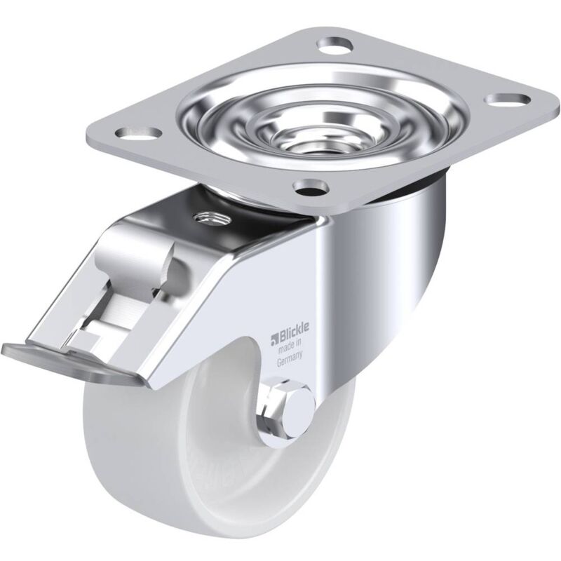 foto del prodotto 481457 le po 75g fi ruota girevole con fermi diametro ruota 75 mm capacit di carico max. 150 kg 1 pz. blickle