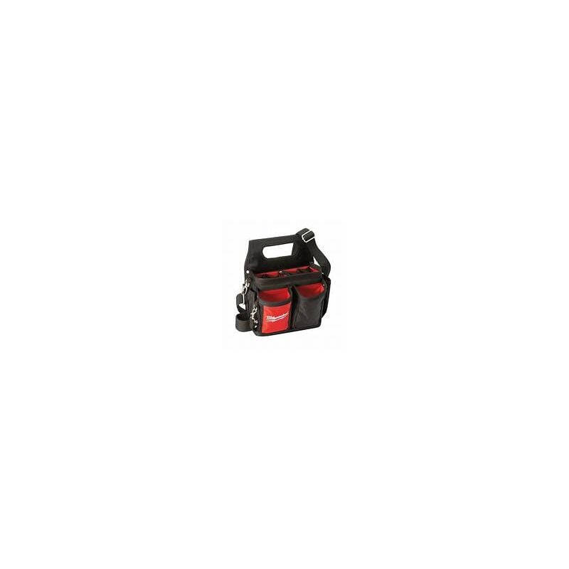 foto del prodotto 48228100 marsupio per elettricisti nero rosso milwaukee