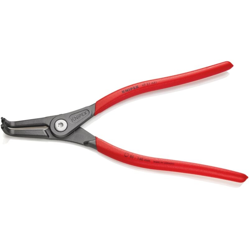 foto del prodotto 49 21 a41 pinza di precisione per anelli di sicurezza per anelli di sicurezza esterni su alberi rivestiti in resina sintetica antiscivolo