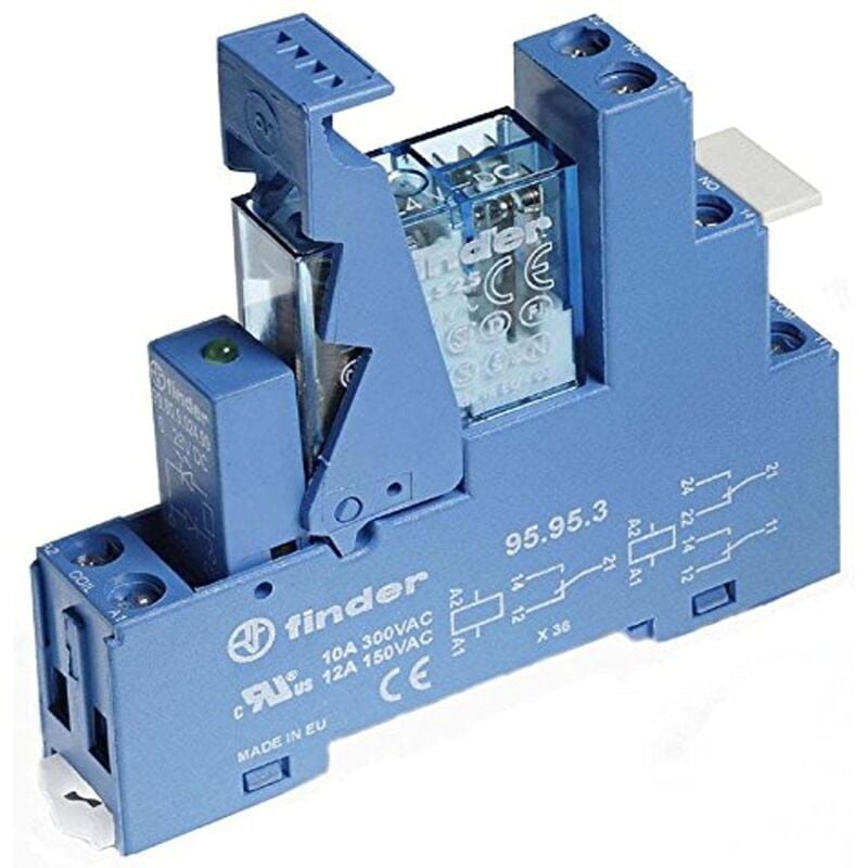 foto del prodotto 49.52.9.024.0050 rel di accoppiamento 24 v dc 2 w 8 a finder