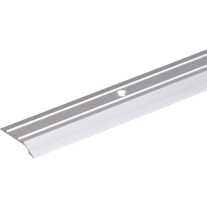 foto del prodotto 490485 profilo di livellamento, forato, alluminio, anodizzato argento, 900 x 30 mm alberts