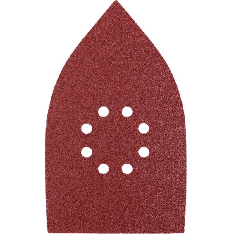 foto del prodotto 493424 carta abrasiva a delta dimensione dei grani 240 l x l 175 mm x 107 mm 5 pz. kwb