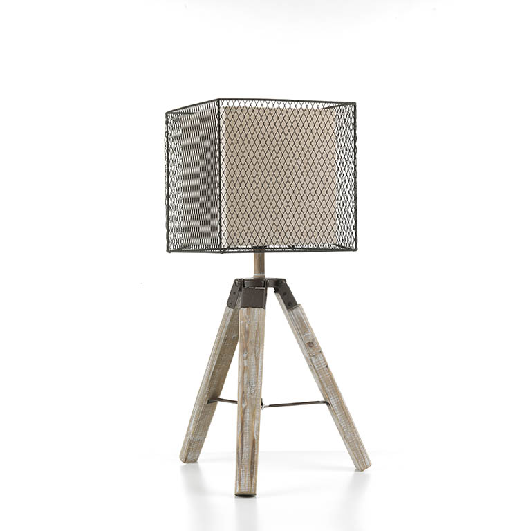 foto del prodotto 4943 lg lampada grande zazu treppiedi legno
