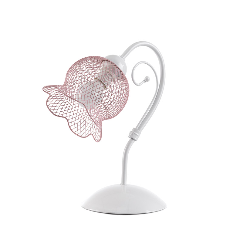 foto del prodotto 4969 l lumetto mia bianco rosa