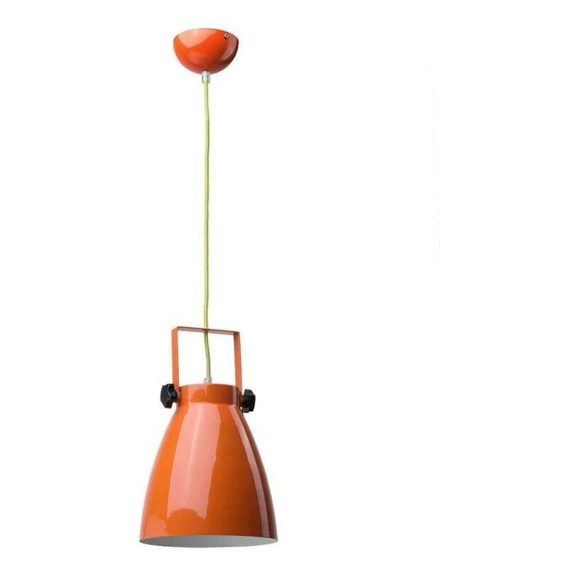 foto del prodotto 497011901 lampada a sospensione megapolis 21cm 1 x 60w e27 arancione regenbogen