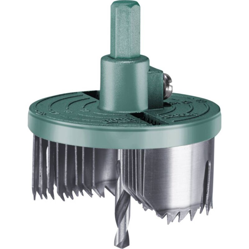 foto del prodotto 498920 sega a tazza 8 parti 25 mm, 32 mm, 38 mm, 44 mm, 51 mm, 57 mm, 63 mm, 68 mm 1 pz. kwb