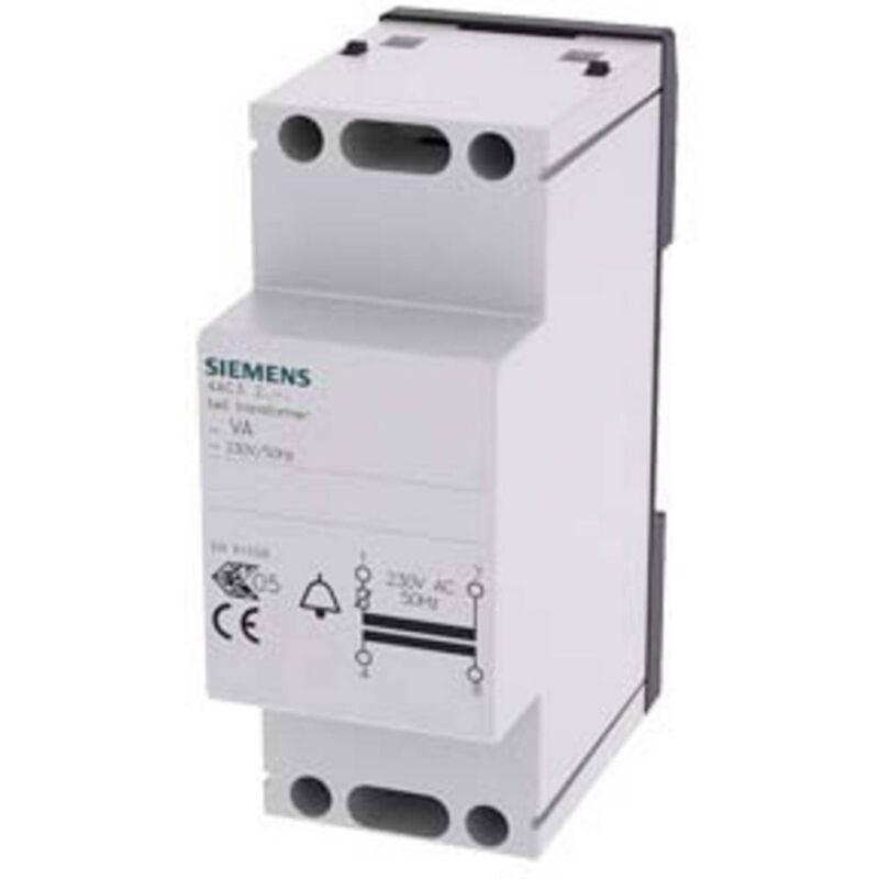 foto del prodotto 4ac32140 trasformatore per campanello 8 v, 12 v, 24 v 2 a - siemens