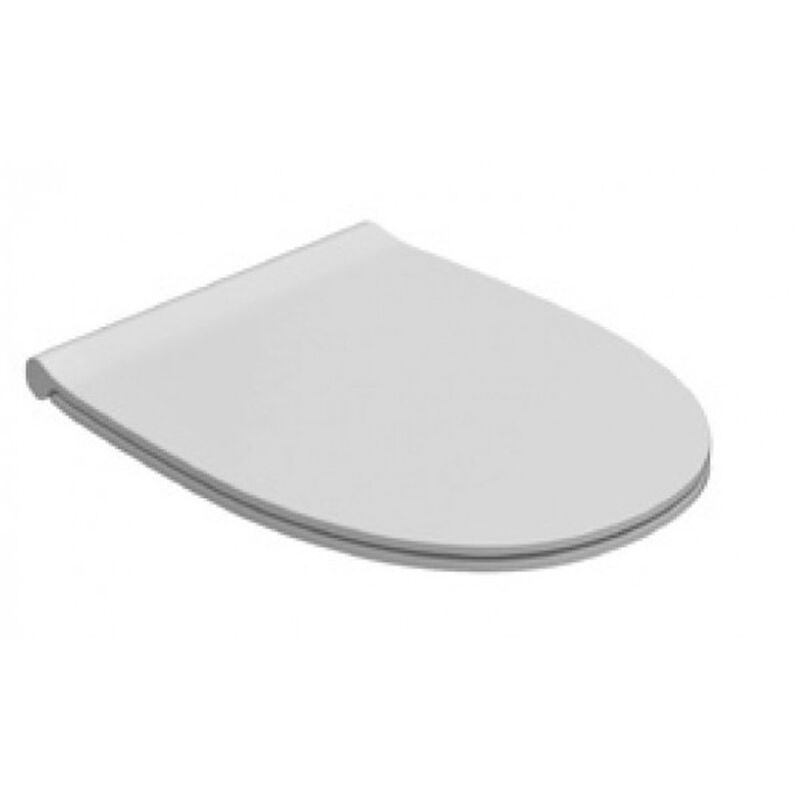 foto del prodotto 4all sedile termoindurente rallentato bianco opaco codice prod mdr20bo ceramica globo