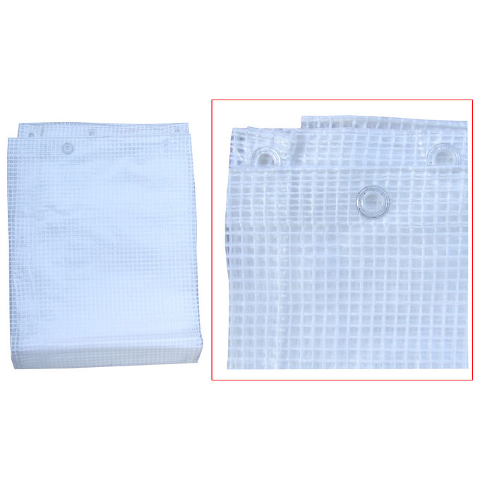 foto del prodotto 4f telo bianco retinato occhiellato 3x5mt