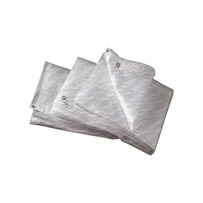 foto del prodotto 4f telo bianco retinato occhiellato 4x4mt