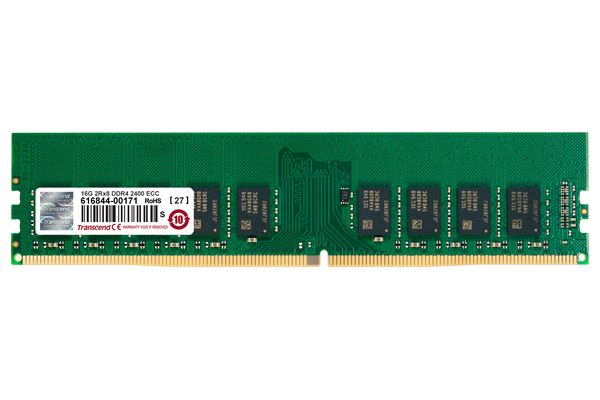 foto del prodotto 4gb ddr4 2400 ecc dimm 1rx8 1.2v