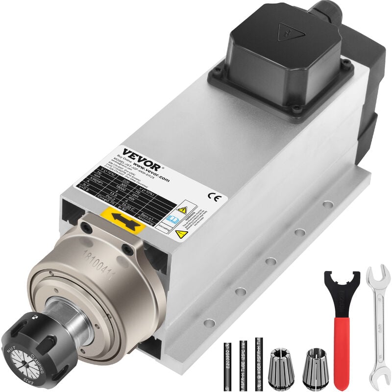 foto del prodotto 4kw 220v motore per mandrini raffreddato ad aria 300hz milling er 25 vevor