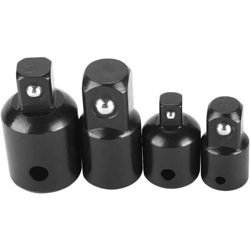 foto del prodotto 4pcs ratchet adapter reducer set reducer adapters for 1 2 1 4 3 8 sockets and bits driver 4pcs ratchet adapter reducer set reducer adapters for