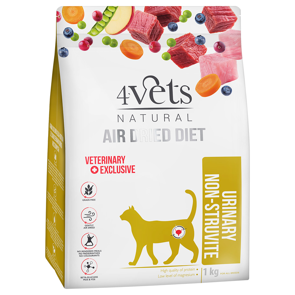 foto del prodotto 4vets natural feline urinary crocchette per gatto 1 kg