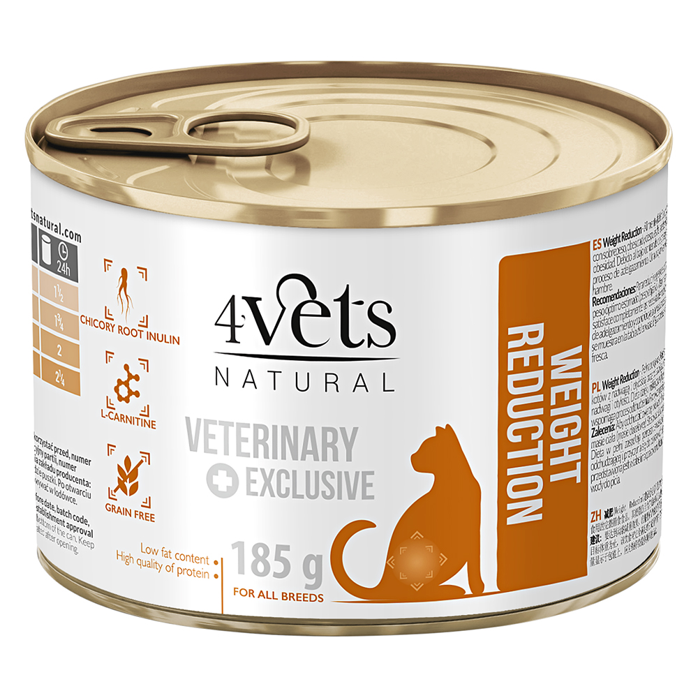 foto del prodotto 4vets riduzione naturale del peso 6 x 185 g